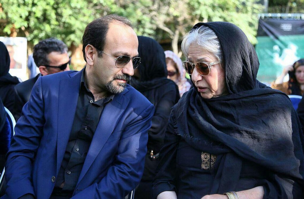 رخشان بنی اعتماد و اصغر فرهادی