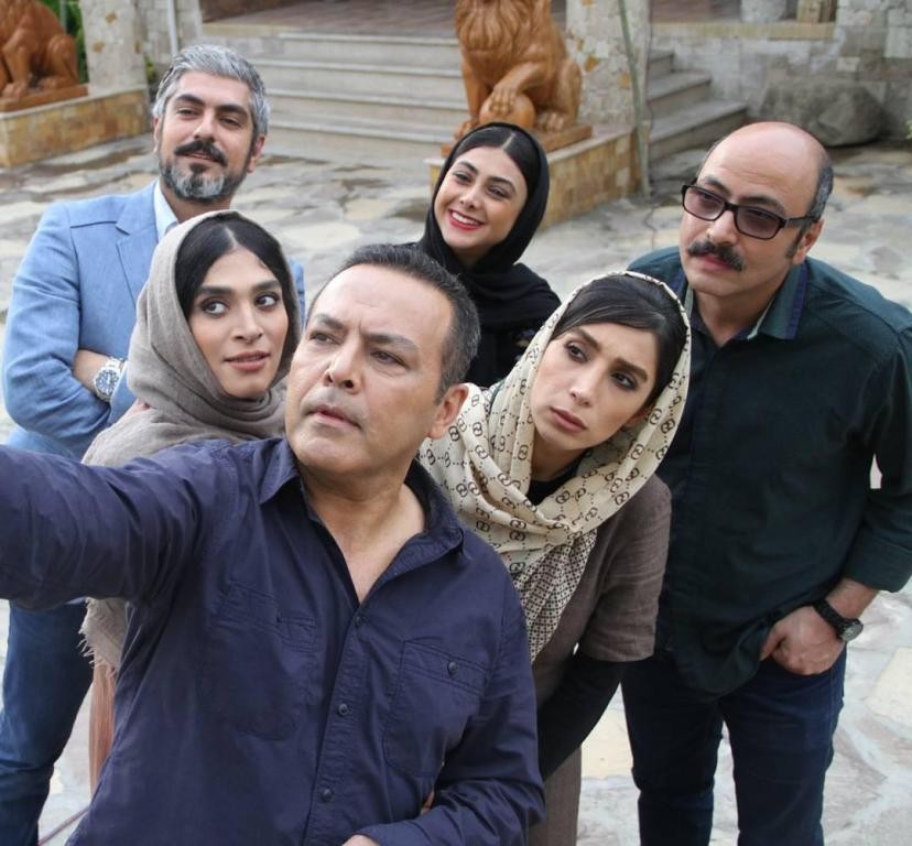 فریبرز عربنیا در پشت صحنه فیلم گاهی