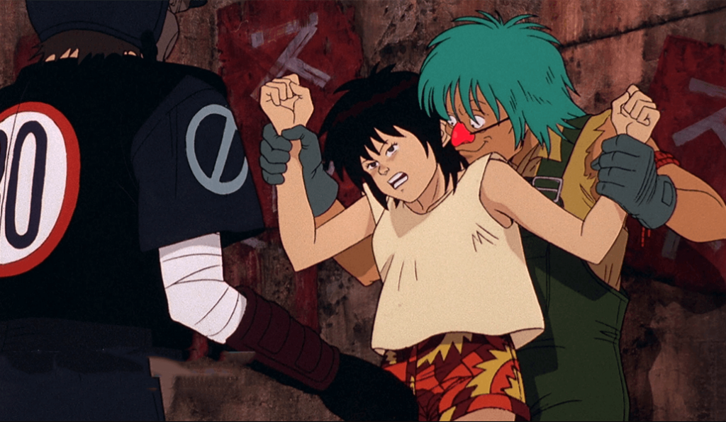Japanese animated post-apocalyptic cyberpunk film