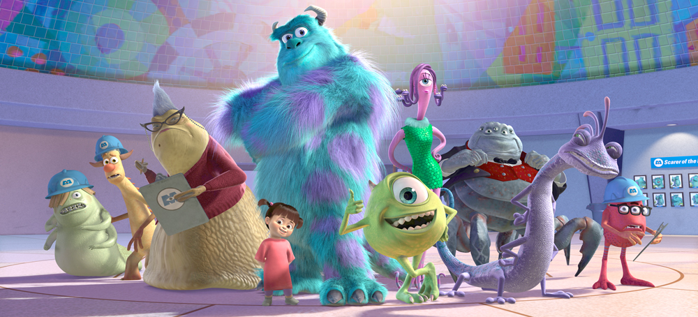 انیمیشن کارخانه هیولاها - Monsters, Inc. Animation