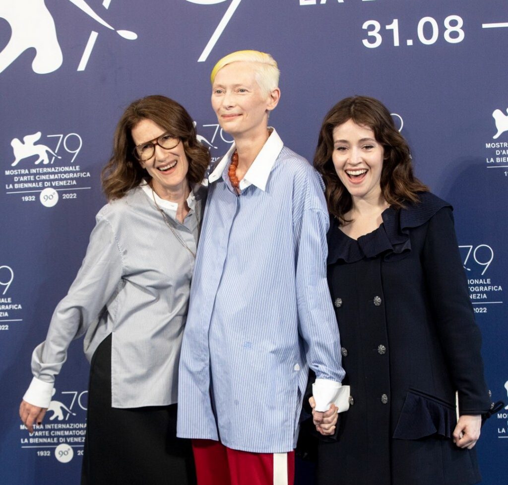 تیلدا سوئینتن در جشنواره فیلم ونیز